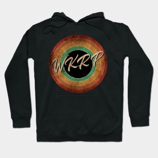 WKRP Vintage Circle Art Hoodie